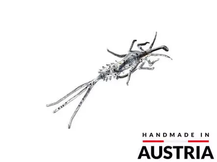 Eintagsfliegenlarve - frei schwimmend - transparent - 30 mm