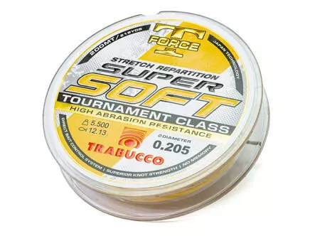Monofile Angelschnur trabucco SUPER SOFT T-FORCE - 200 m