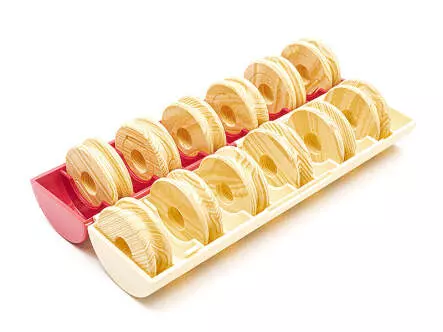 Zylindrische HEGENENBOX + 12 Stk. AUFWICKLER Ø 45...