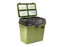 Kombi ANGLER-SITZKIEPE & BOX mit Schultergurt camor