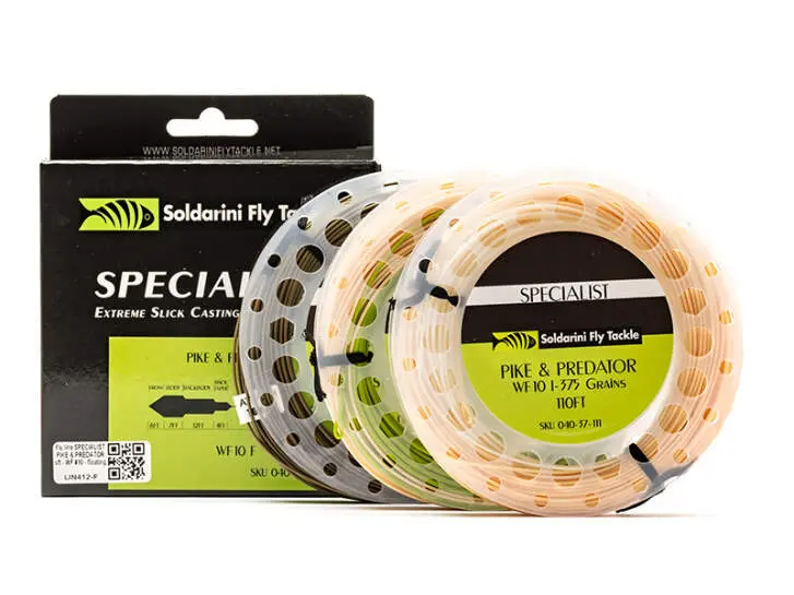 Fliegenschnur SPECIALIST PIKE & PREDATOR sft - WF #10