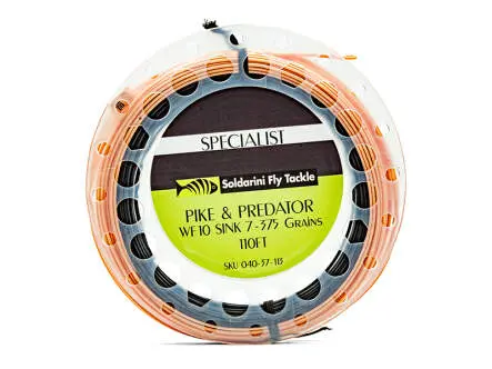 Fliegenschnur SPECIALIST PIKE & PREDATOR sft - WF #10