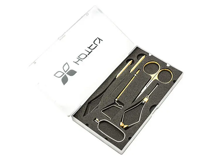Fliegenbindewerkzeug FLY TYING KIT PRO hotfly - gold