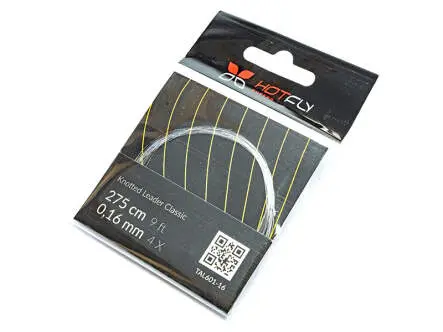 Geknotetes Vorfach hotfly CLASSIC - 275 cm