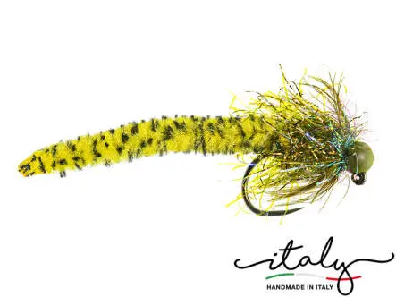 Fabios TG River Mop Fly Streamer Olive