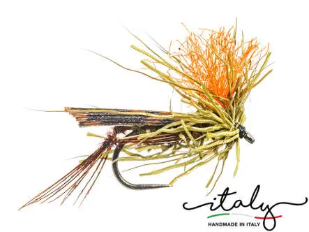 High Viz Olive Deer Hair Floater 12