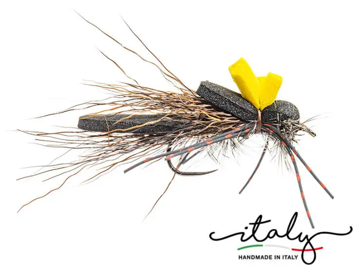 Large Foamfloater Black Deer Hair Stonefly