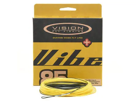 Vision VIBE 85+ SINK HEAD Fliegenschnur schwimmend mit Sinkspitze 5 ips - WF F/S