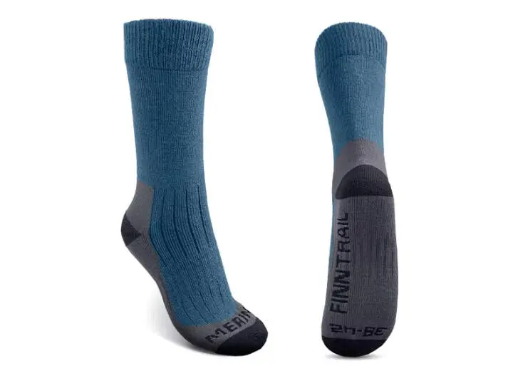 Thermosocken finntrail MERINO blue - 43/45