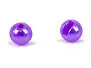 Tungsten Kopfperlen geschlitzt - METALLIC PURPLE - 10 Stk. - 4,0 mm