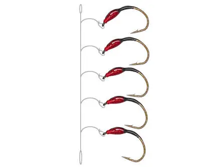 Renken Hegene - Fluorocar. 0,18 mm - XSLIM PRO BLACK RED