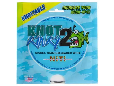 Raubfisch Vorfach KNOT 2 KINKY Aquateko - 460 cm
